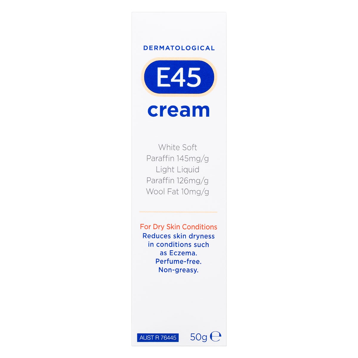 E45 Dermatological Cream Tube 50g