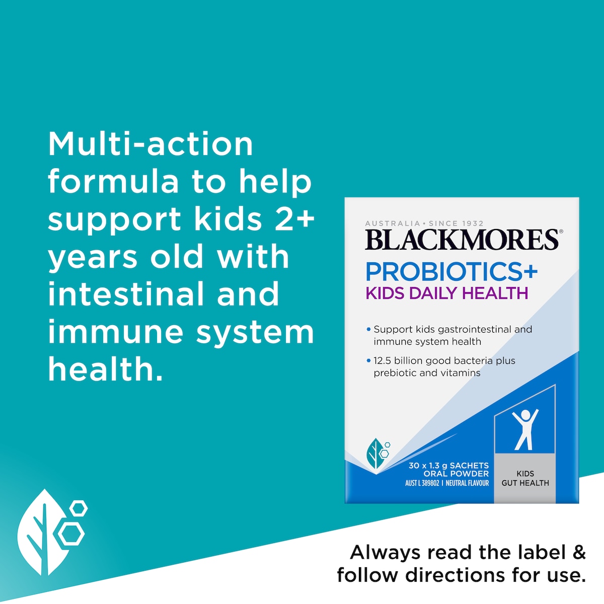 Blackmores Probiotics + Kids Daily Health 30 Sachets