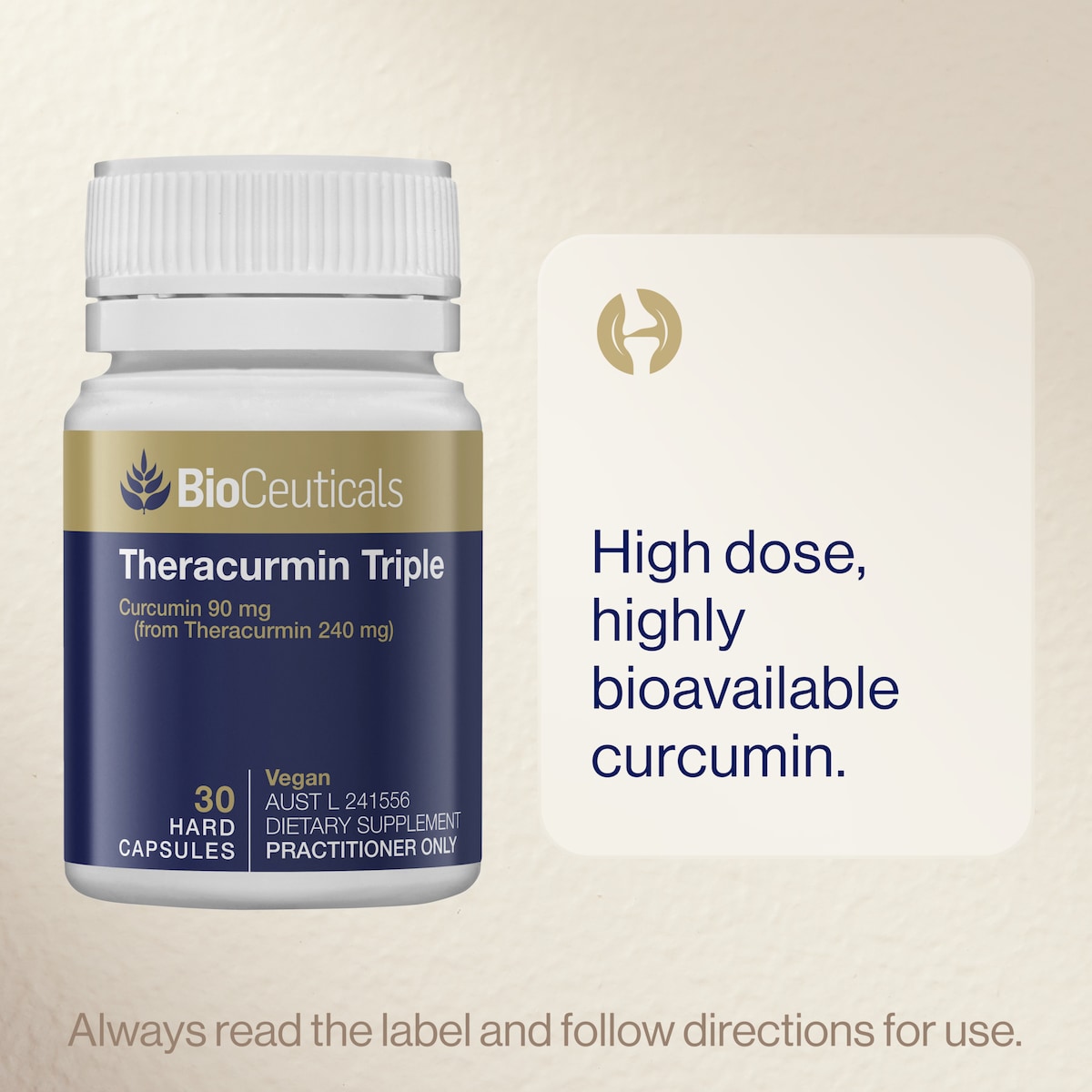 BioCeuticals Theracurmin Triple 30 Capsules