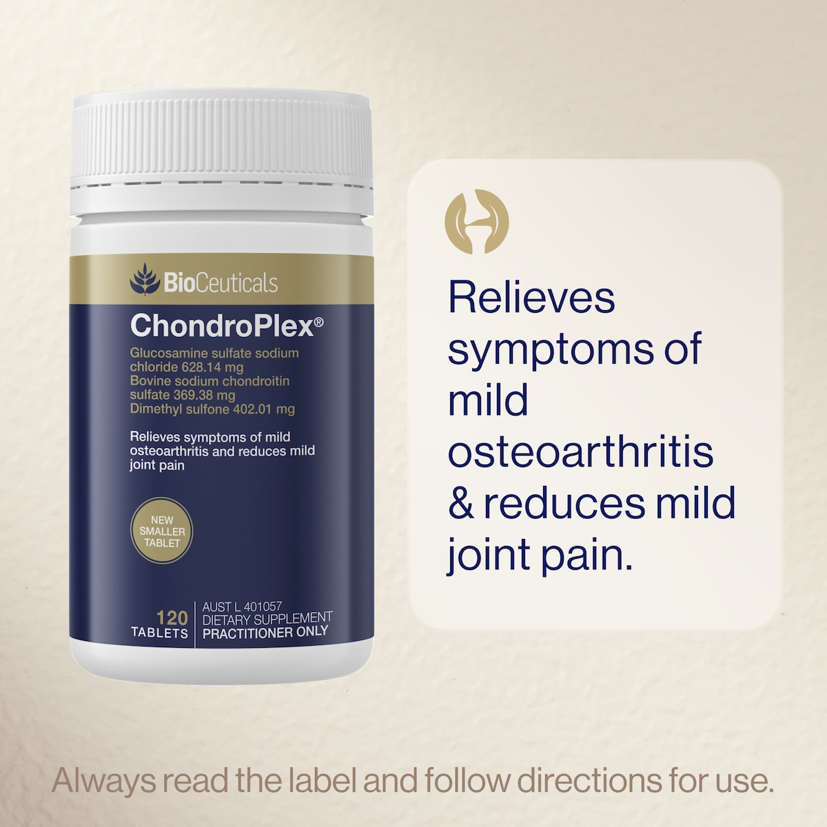 BioCeuticals ChondroPlex 120 Tablets