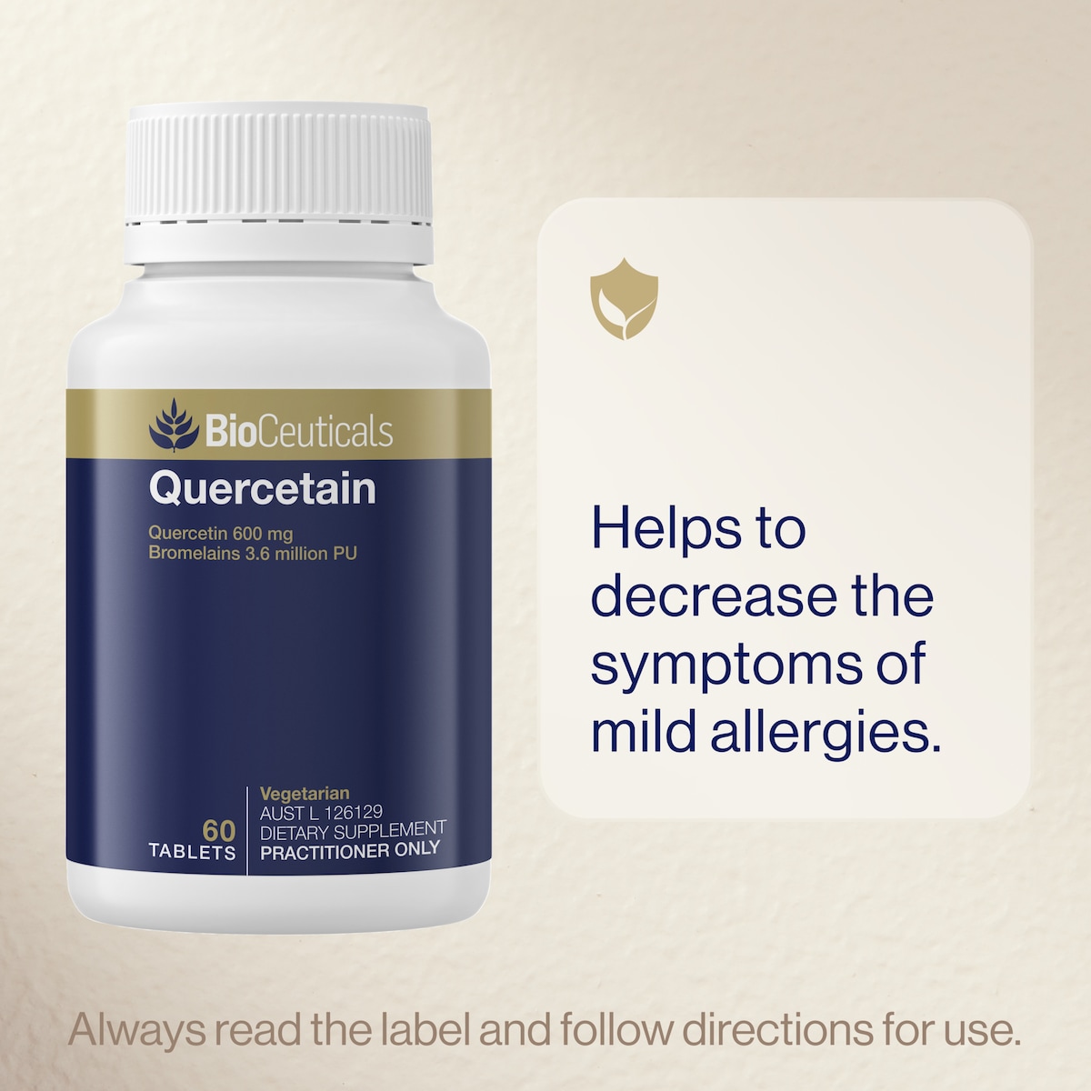 BioCeuticals Quercetain 60 Tablets