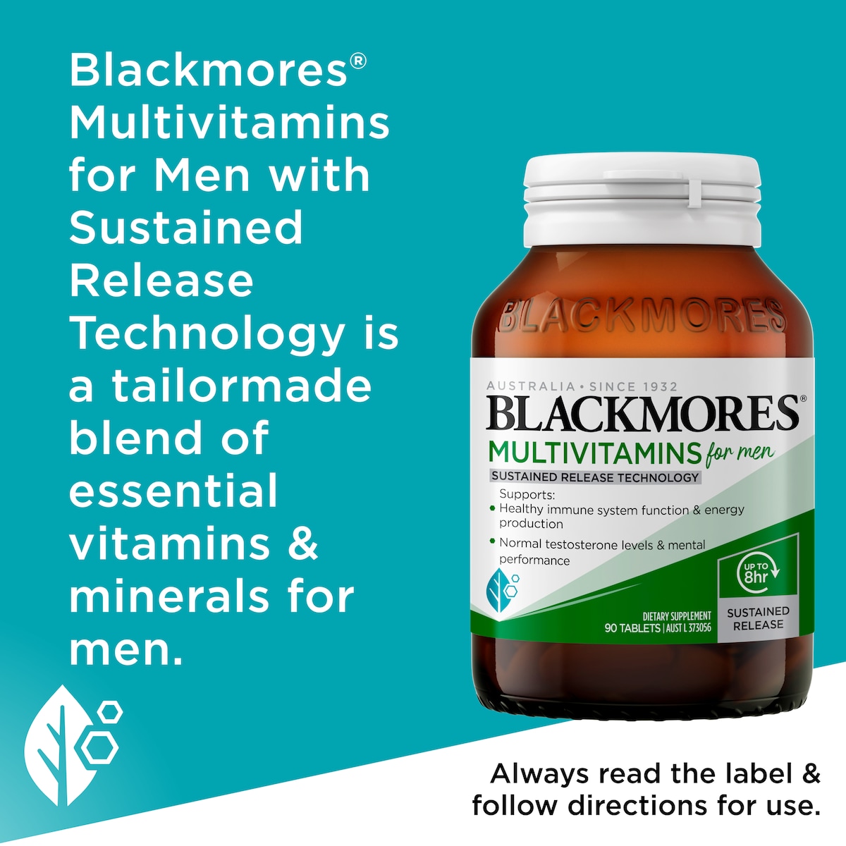 Blackmores Sustained Release Men's Multivitamin 90 Tablets