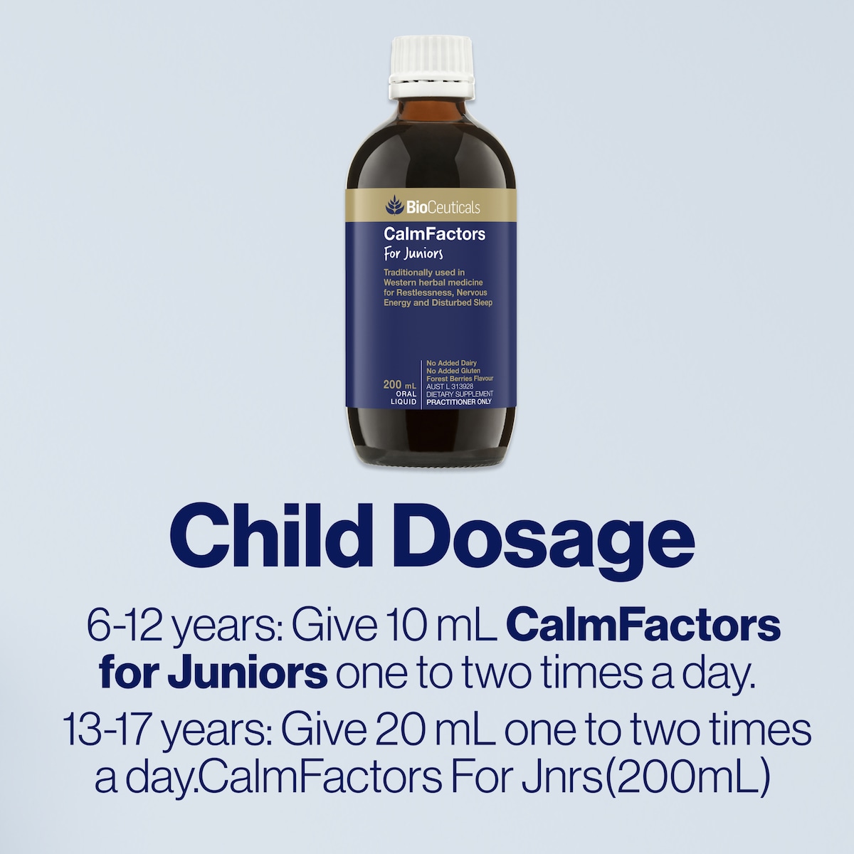 BioCeuticals CalmFactors for Juniors 200ml