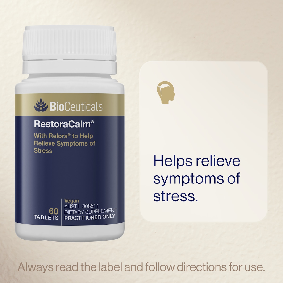 BioCeuticals RestoraCalm 60 Tablets