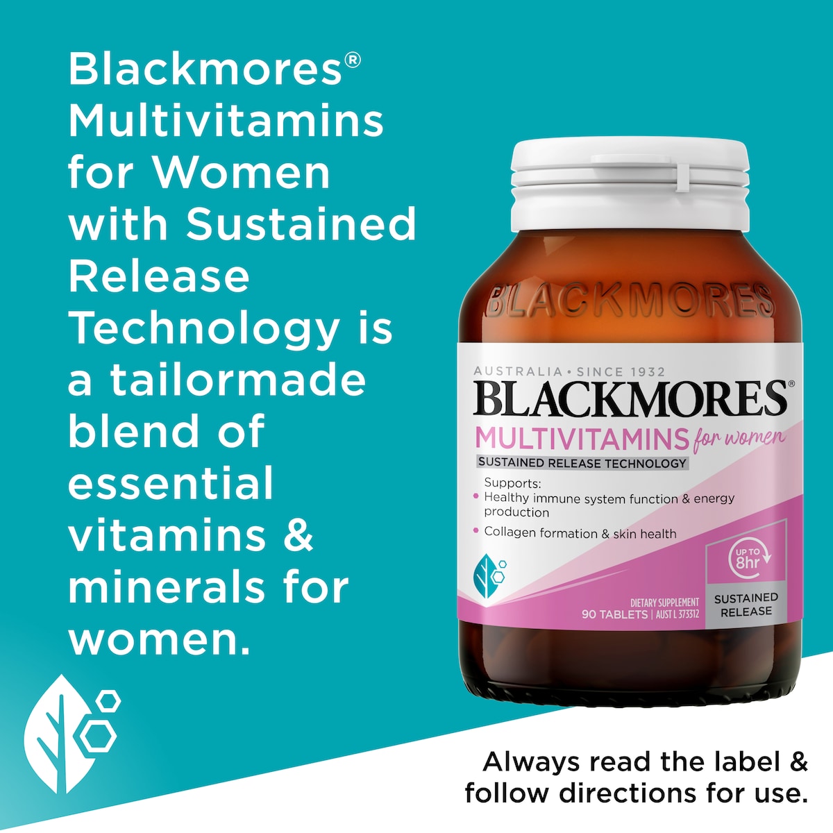 Blackmores Sustained Release Women's Multivitamin 90 Tablets