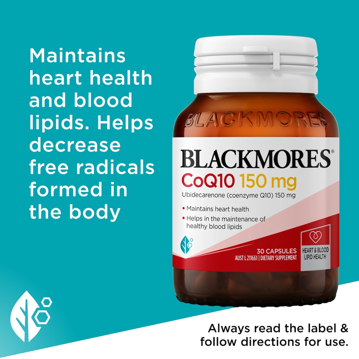 Blackmores CoQ10 150mg 30 Capsules