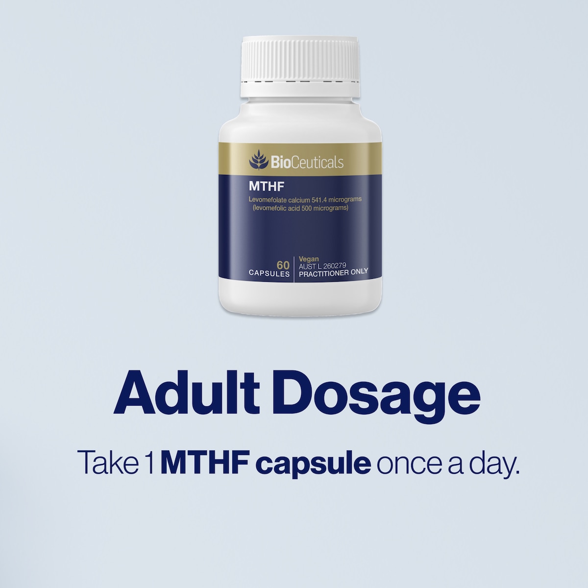 BioCeuticals MTHF 60 Capsules