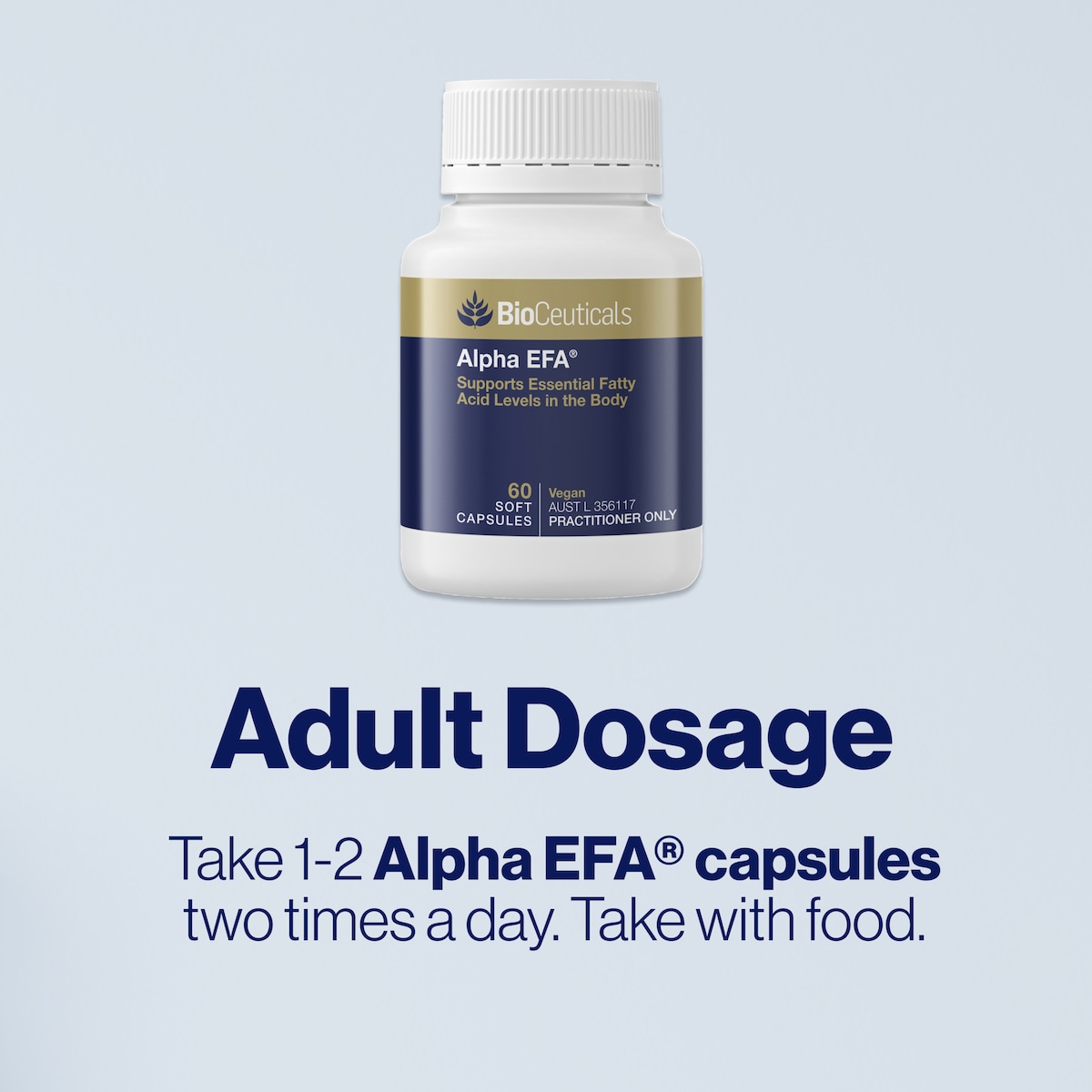 BioCeuticals Alpha EFA 60 Capsules