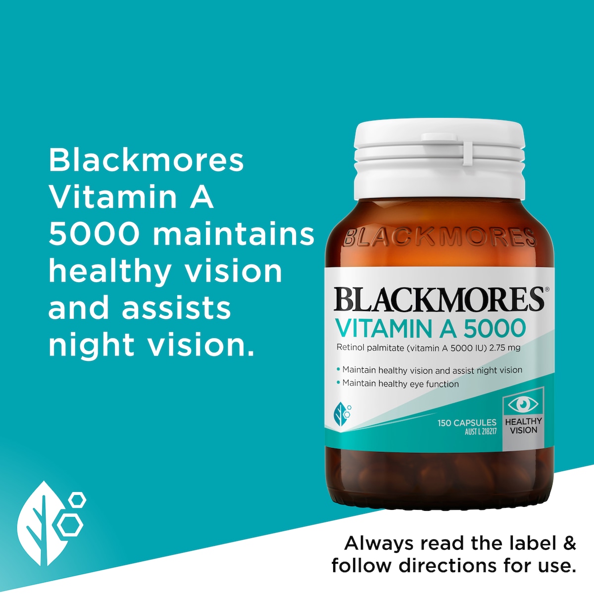 Blackmores Vitamin A 5000IU 150 Capsules