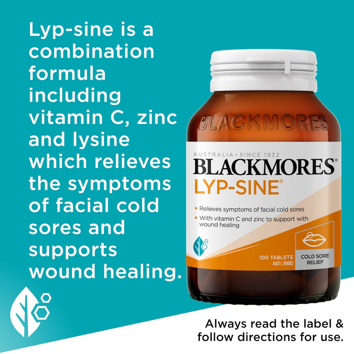 Blackmores Lyp-Sine 100 Tablets