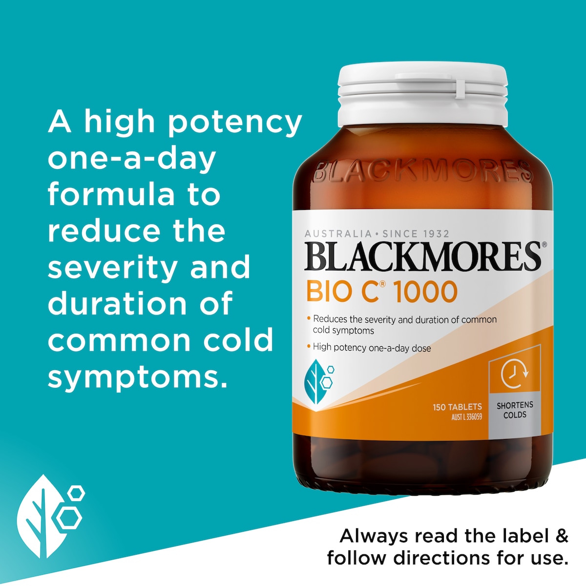 Blackmores Bio C 1000mg Vitamin C 150 Tablets