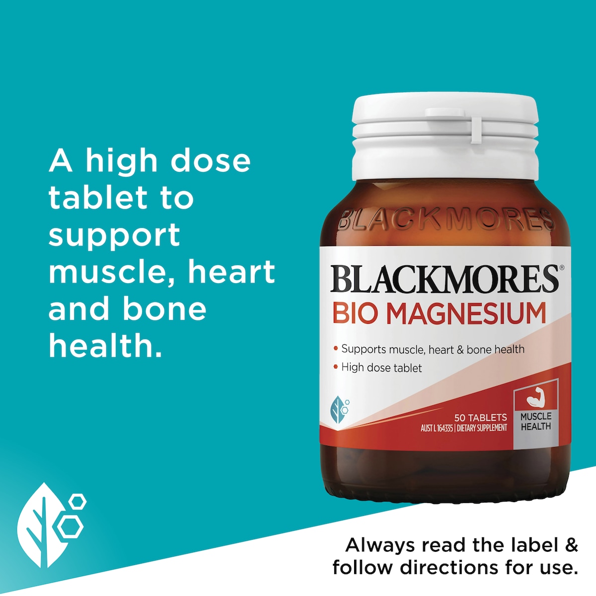 Blackmores Bio Magnesium 50 Tablets