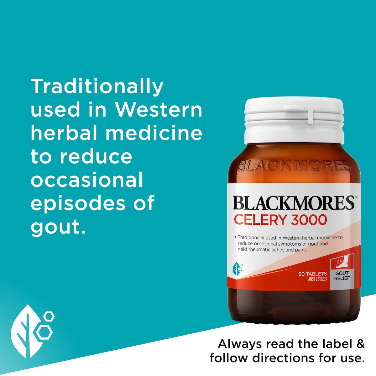 Blackmores Celery 3000 50 Tablets