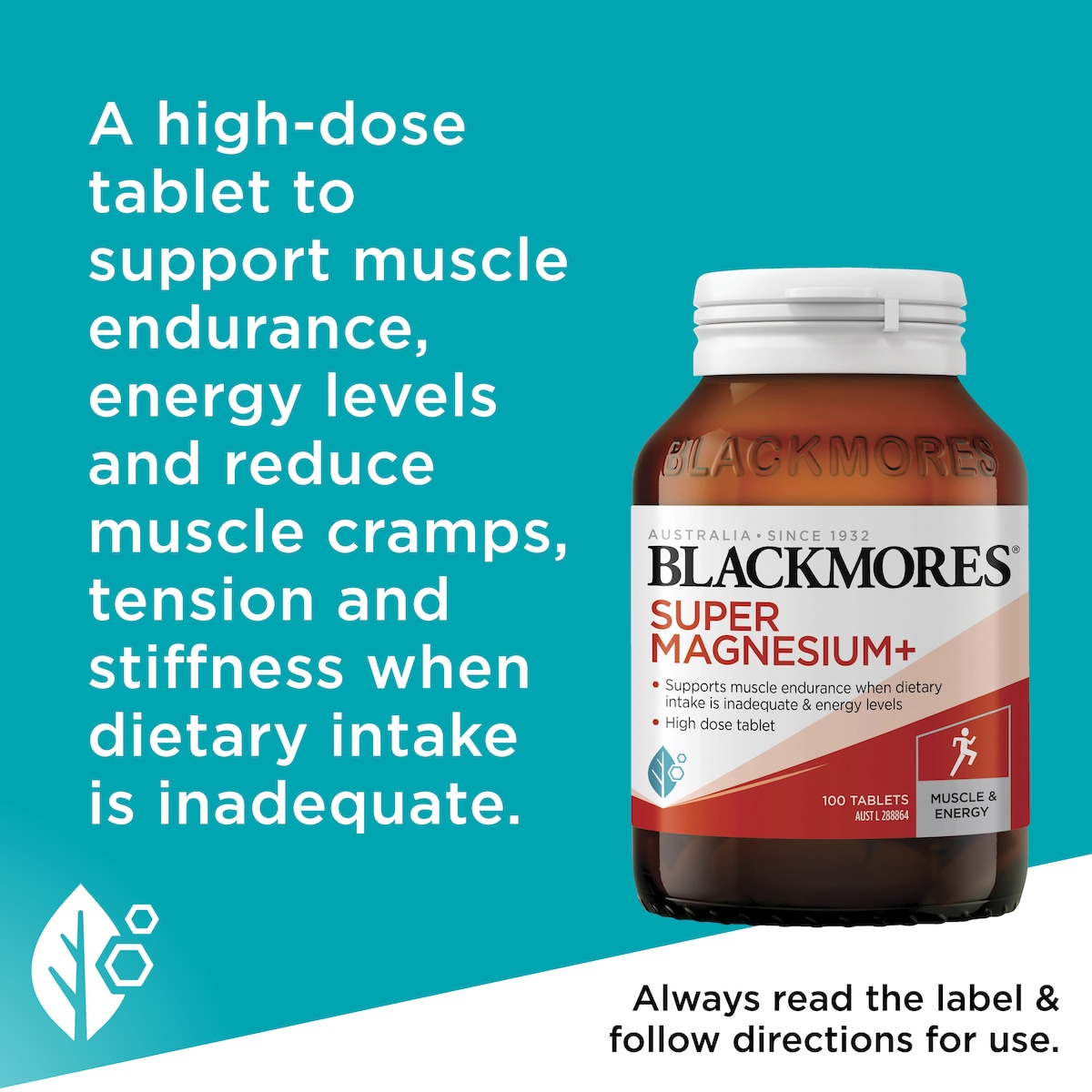 Blackmores Super Magnesium Plus 100 Tablets