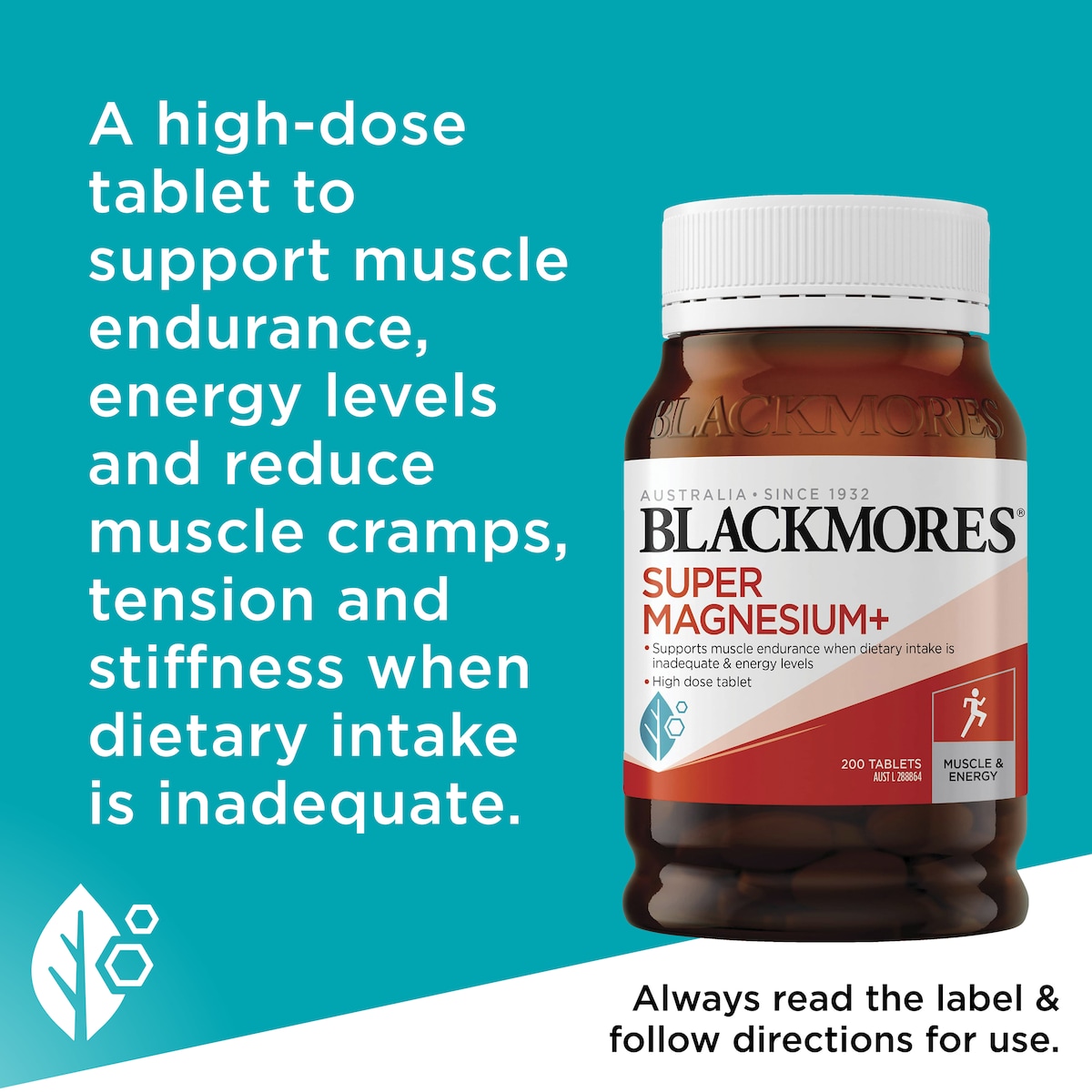 Blackmores Super Magnesium Plus 200 Tablets