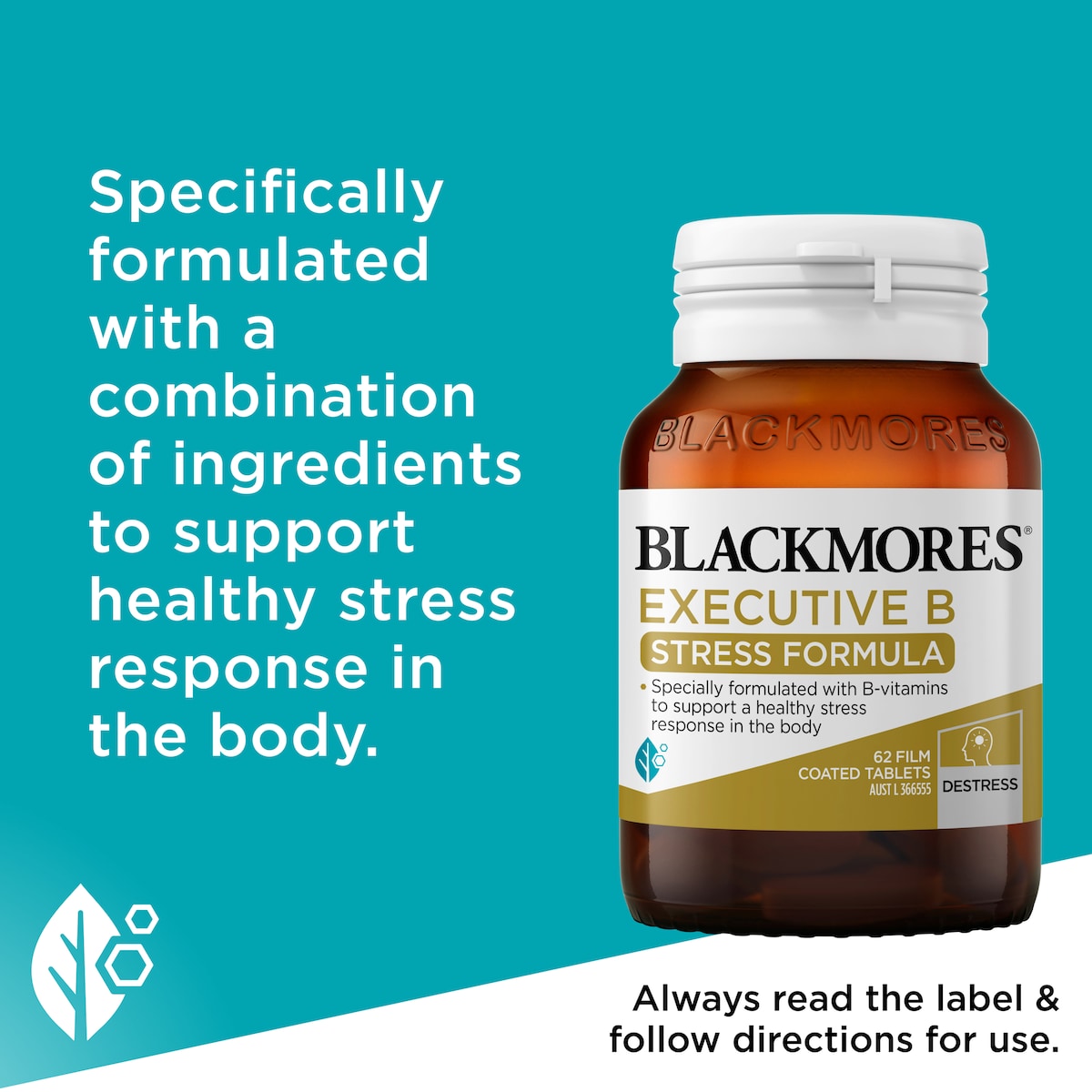 Blackmores Executive B Stress Formula 62 Tablets