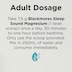 Blackmores Sleep Sound Magnesium 187.5g