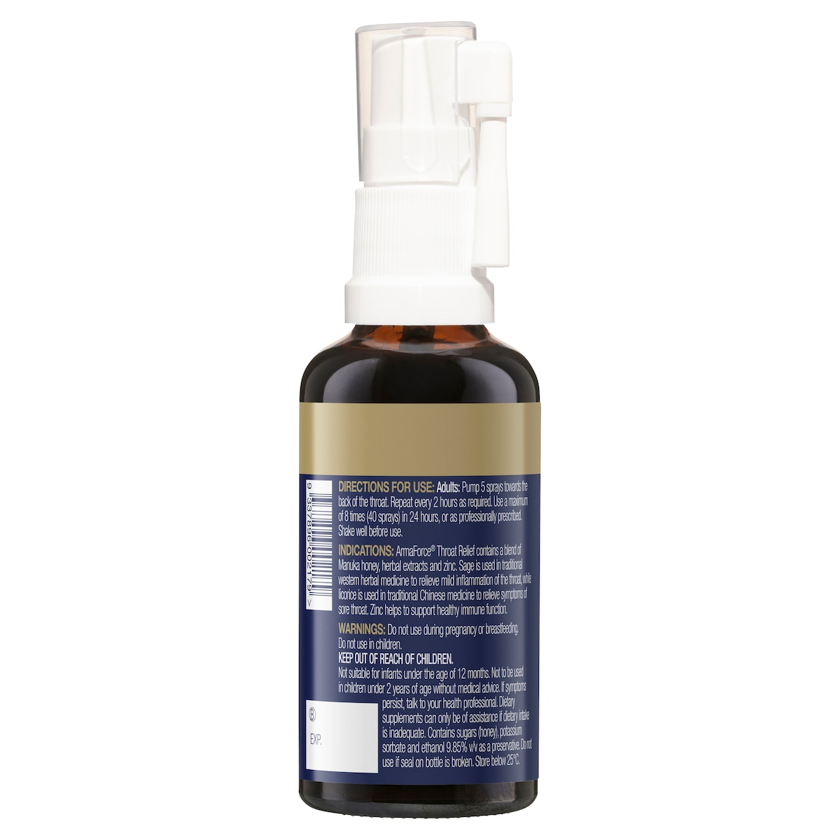 BioCeuticals ArmaForce Throat Spray 50ml