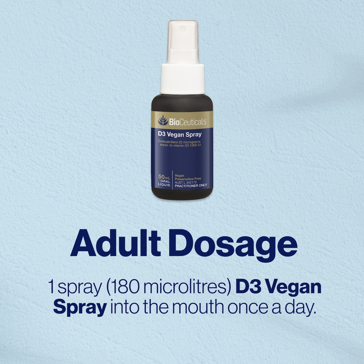 BioCeuticals Vegan D3 Spray 50ml