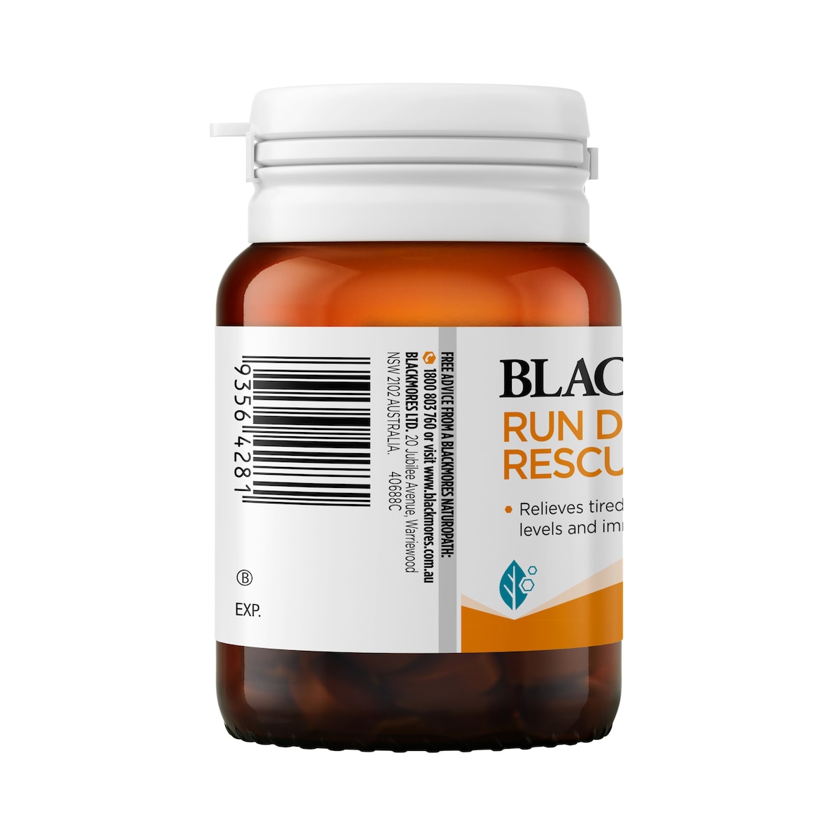 Blackmores Run Down Rescue 30 Tablets