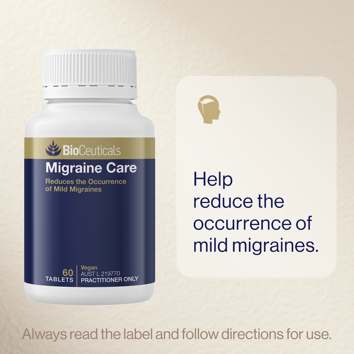 BioCeuticals Migraine Care 60 Tablets