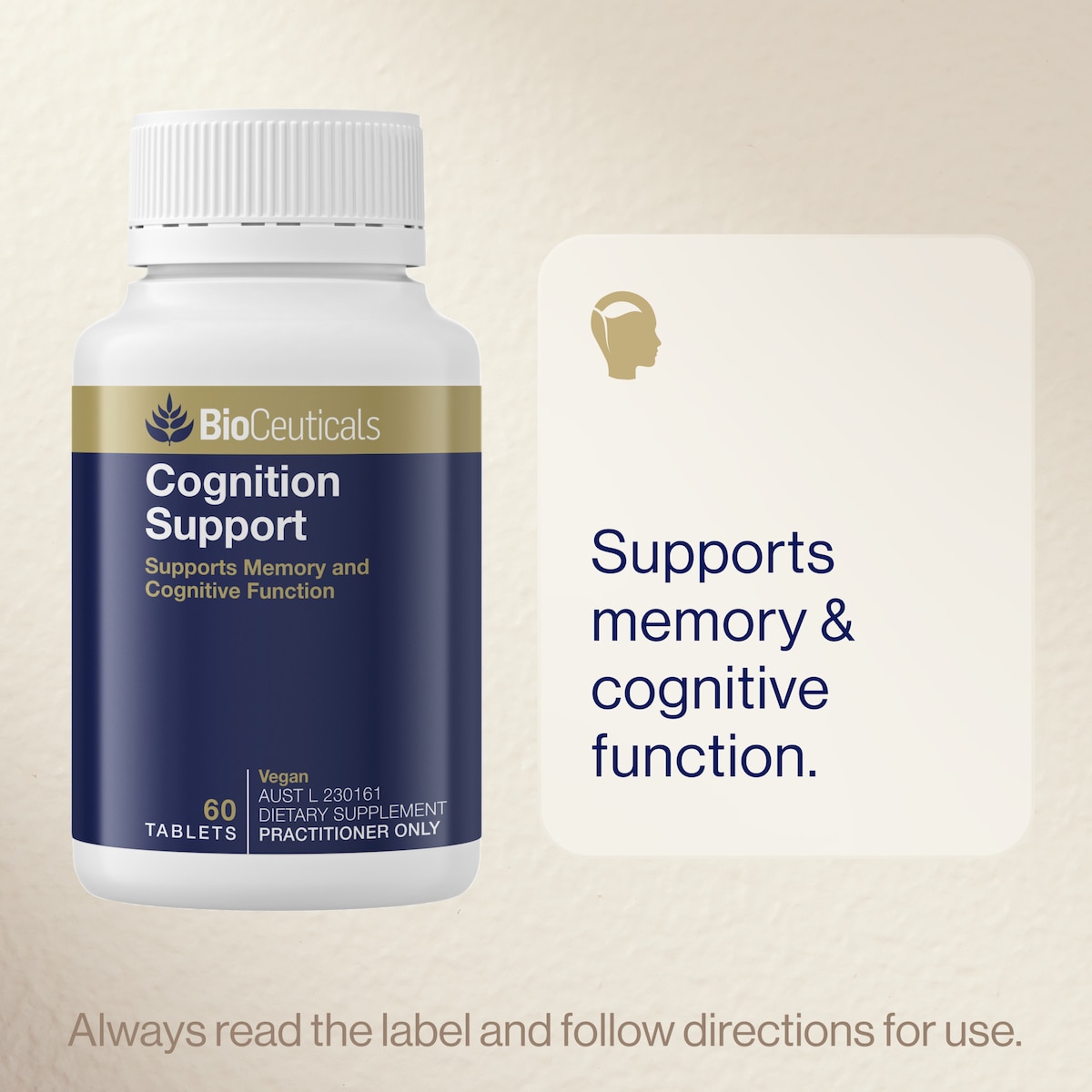 BioCeuticals Cognition Support 60 Tablets