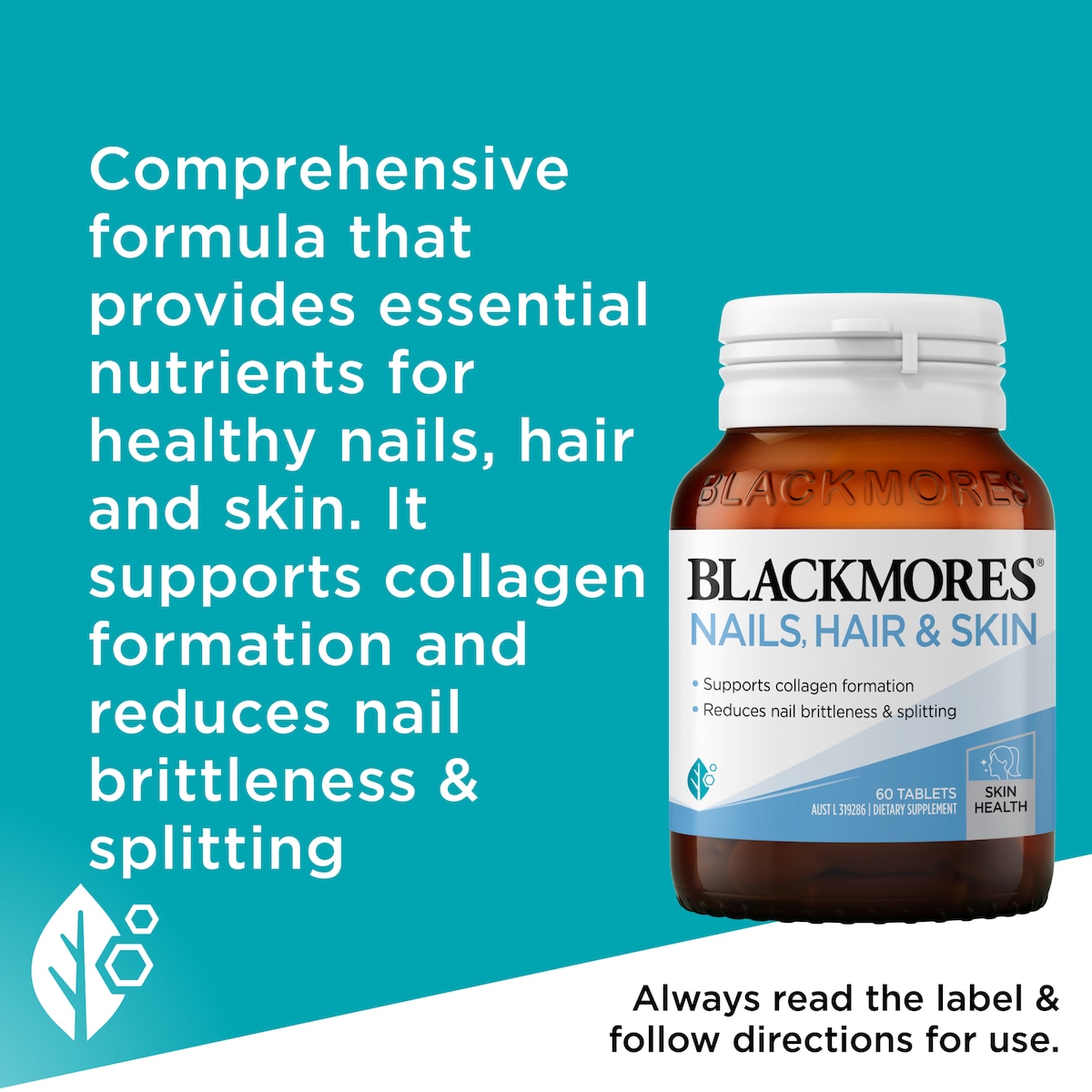 Blackmores Nails Hair & Skin 60 Tablets