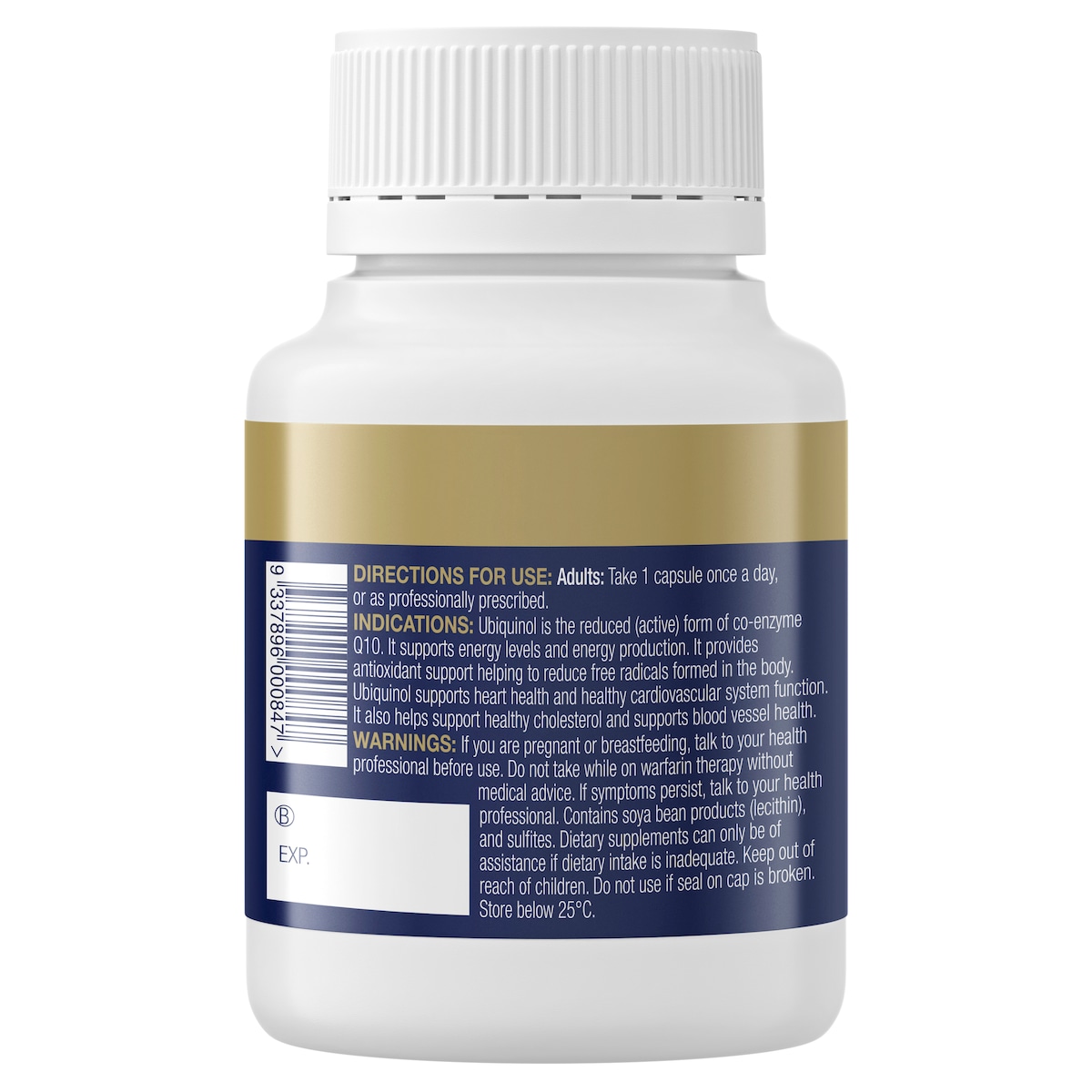 BioCeuticals Ubiquinol BioActive 300mg 30 Capsules