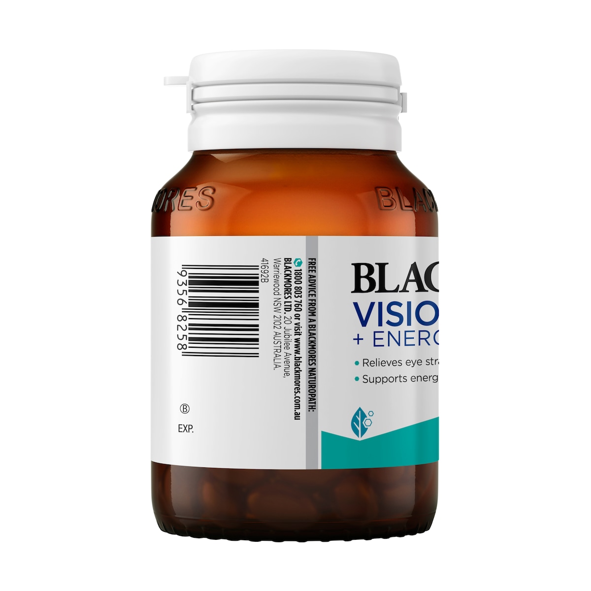 Blackmores Vision Care + Energy 60 Capsules