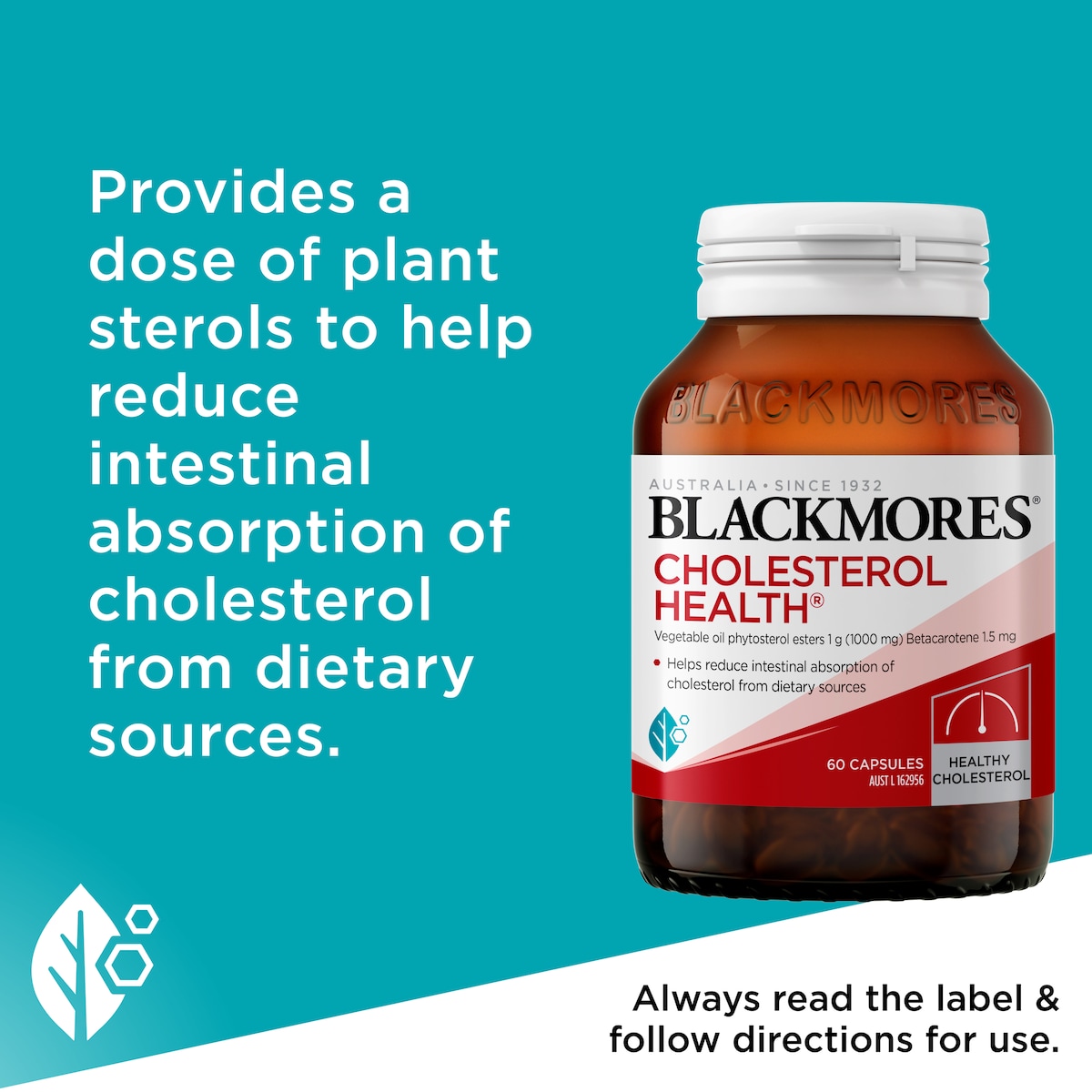 Blackmores Cholesterol Health 60 Capsules