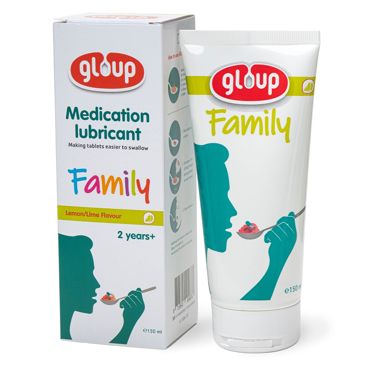 Gloup Family Medication Lubricant Lemon Lime 150ml