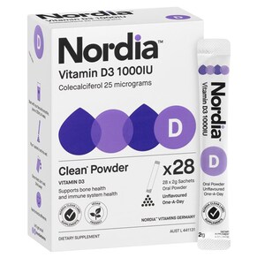 Nordia Vitamin D3 1000IU Powder 28 Sachets