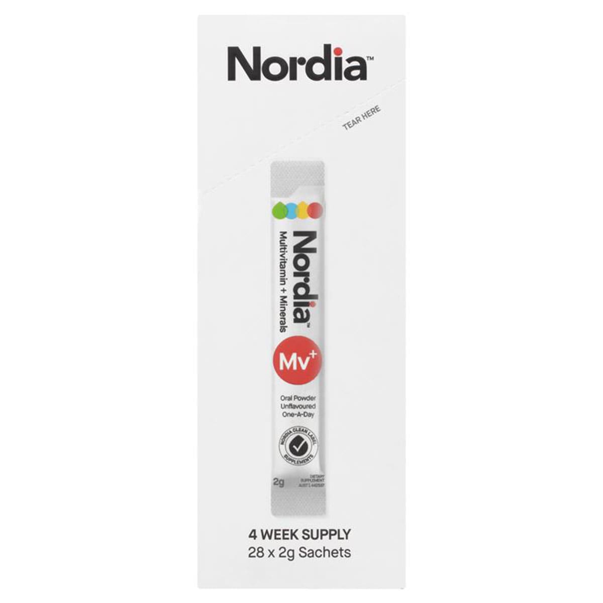 Nordia Multivitamin + Minerals Powder 28 Sachets