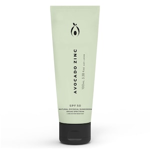 Avocado Zinc Natural Physical Sunscreen SPF50 100ml