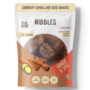 Fodbods Ginger Spice Nibbles 100g