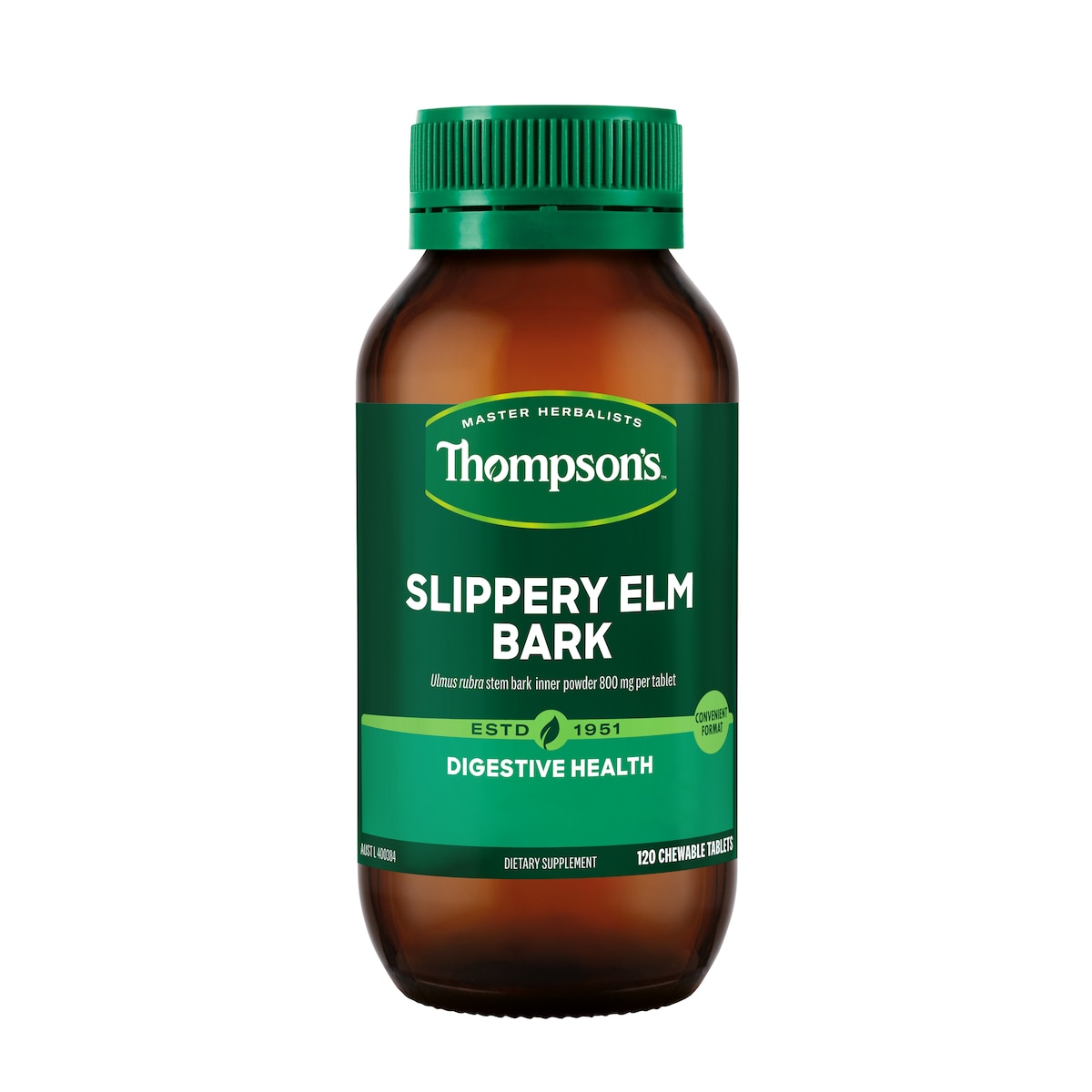 Thompsons Slippery Elm Bark 120 Tablets