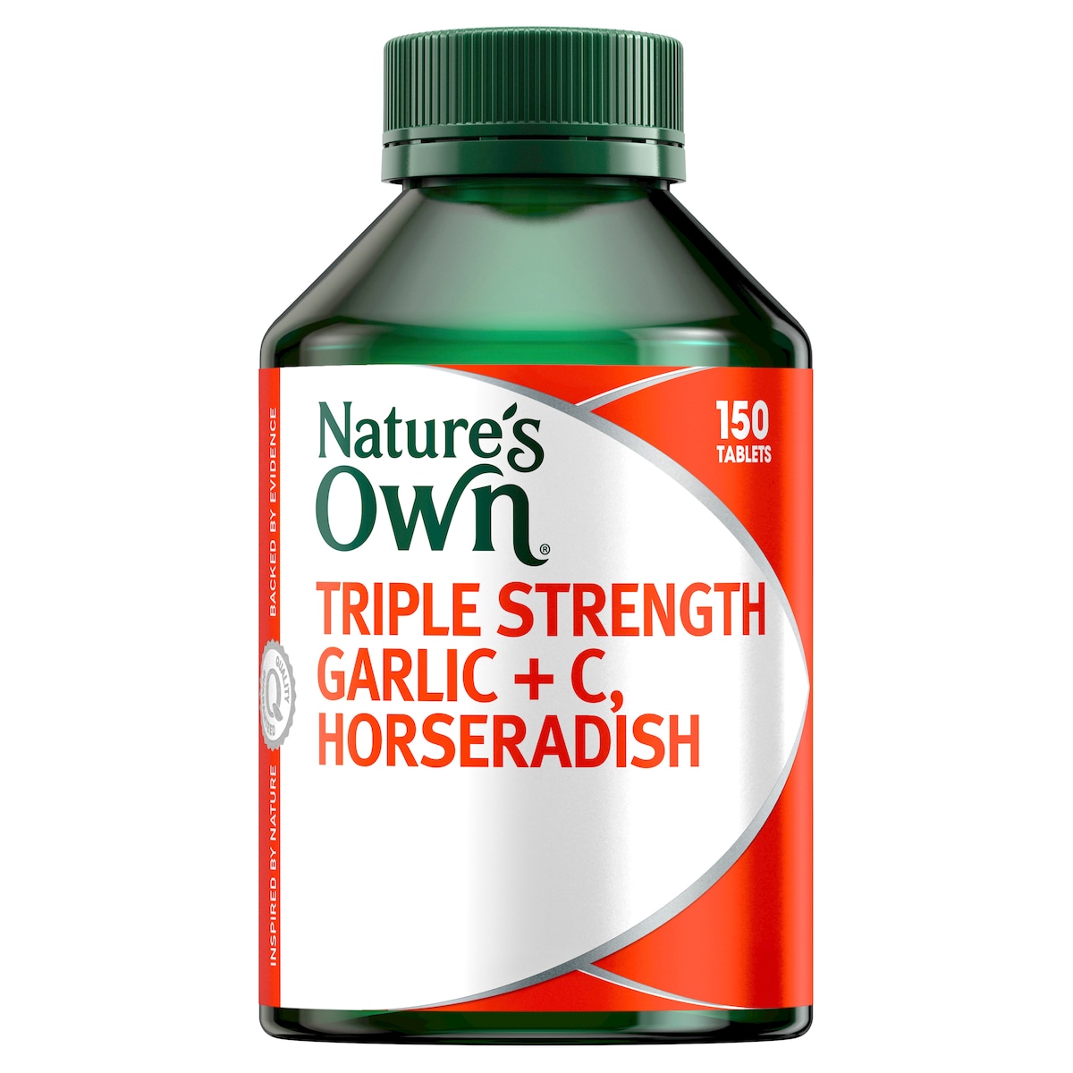 Nature's Own Triple Strength Garlic+C Horseradish 150 Tablets