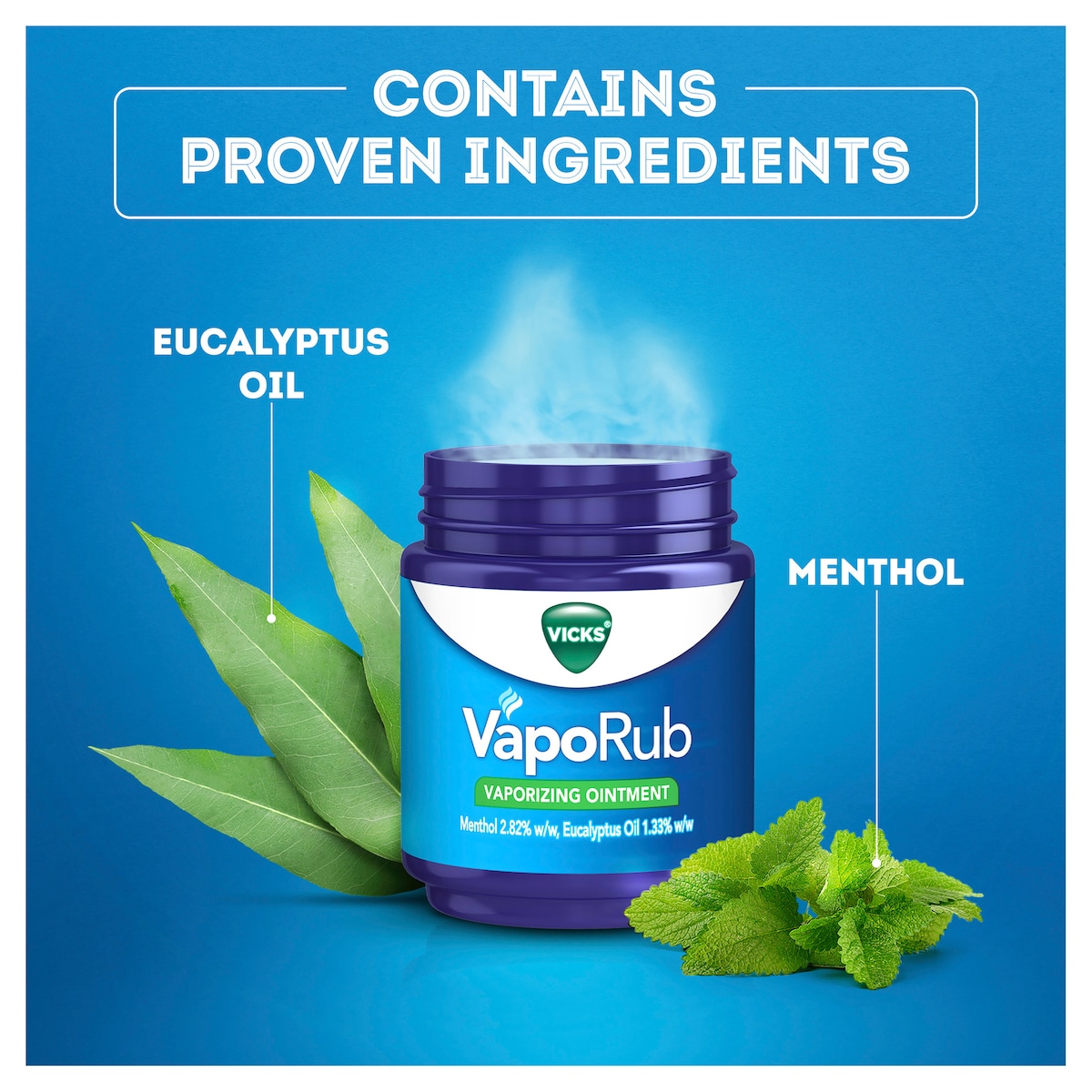 Vicks VapoRub Vaporizing Ointment 50g