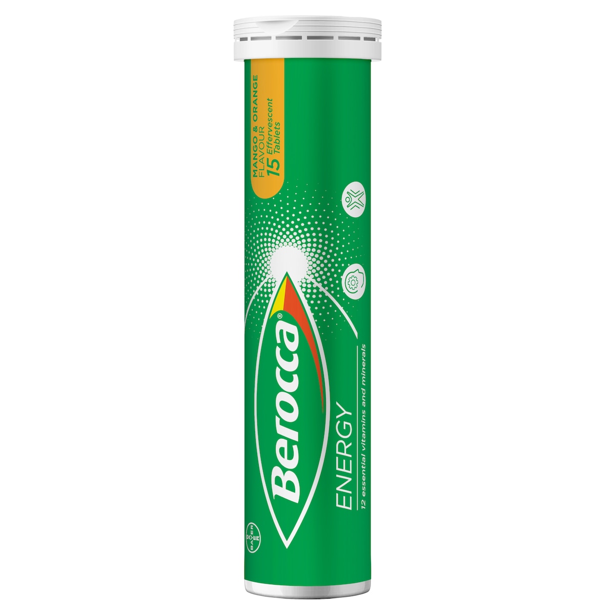 Berocca Energy Mango & Orange Effervescent Tablets 30 Pack