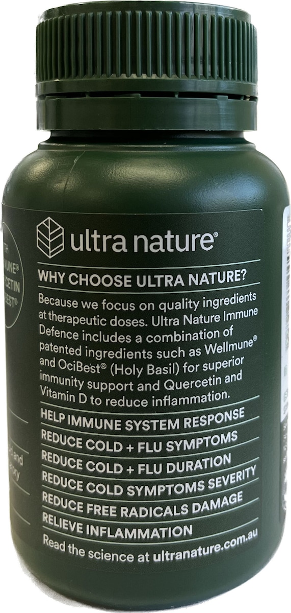 Ultra Nature Immune Defence 60 Tablets