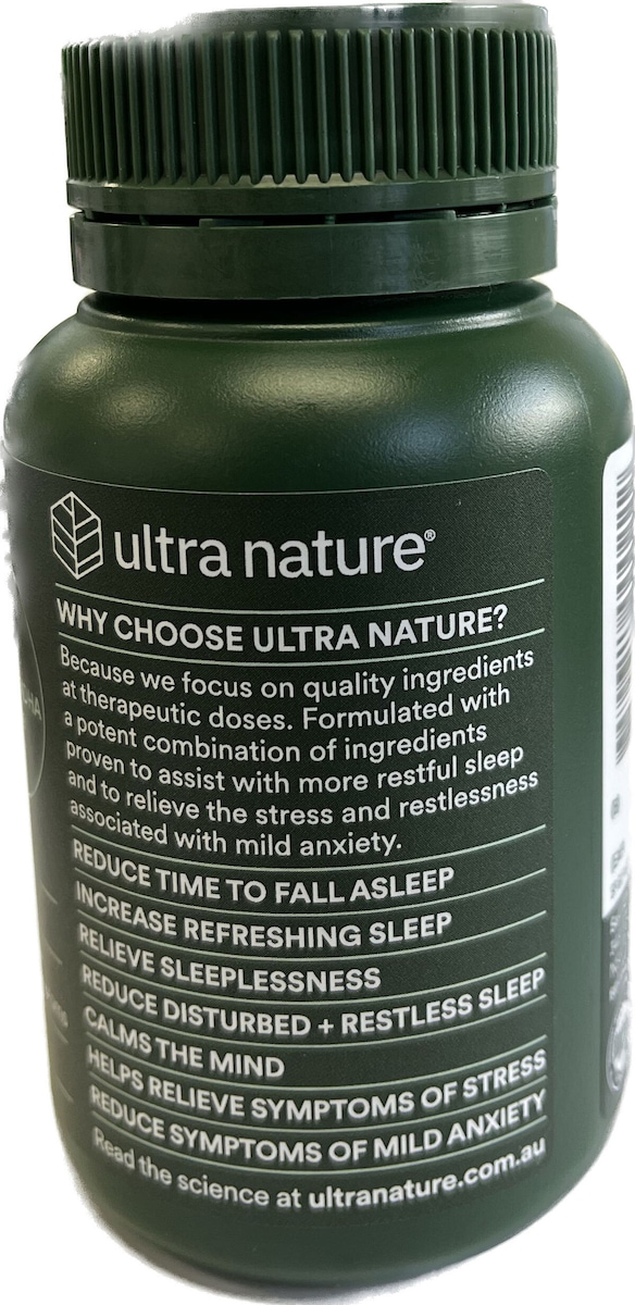 Ultra Nature Sleep & Stress 60 Tablets