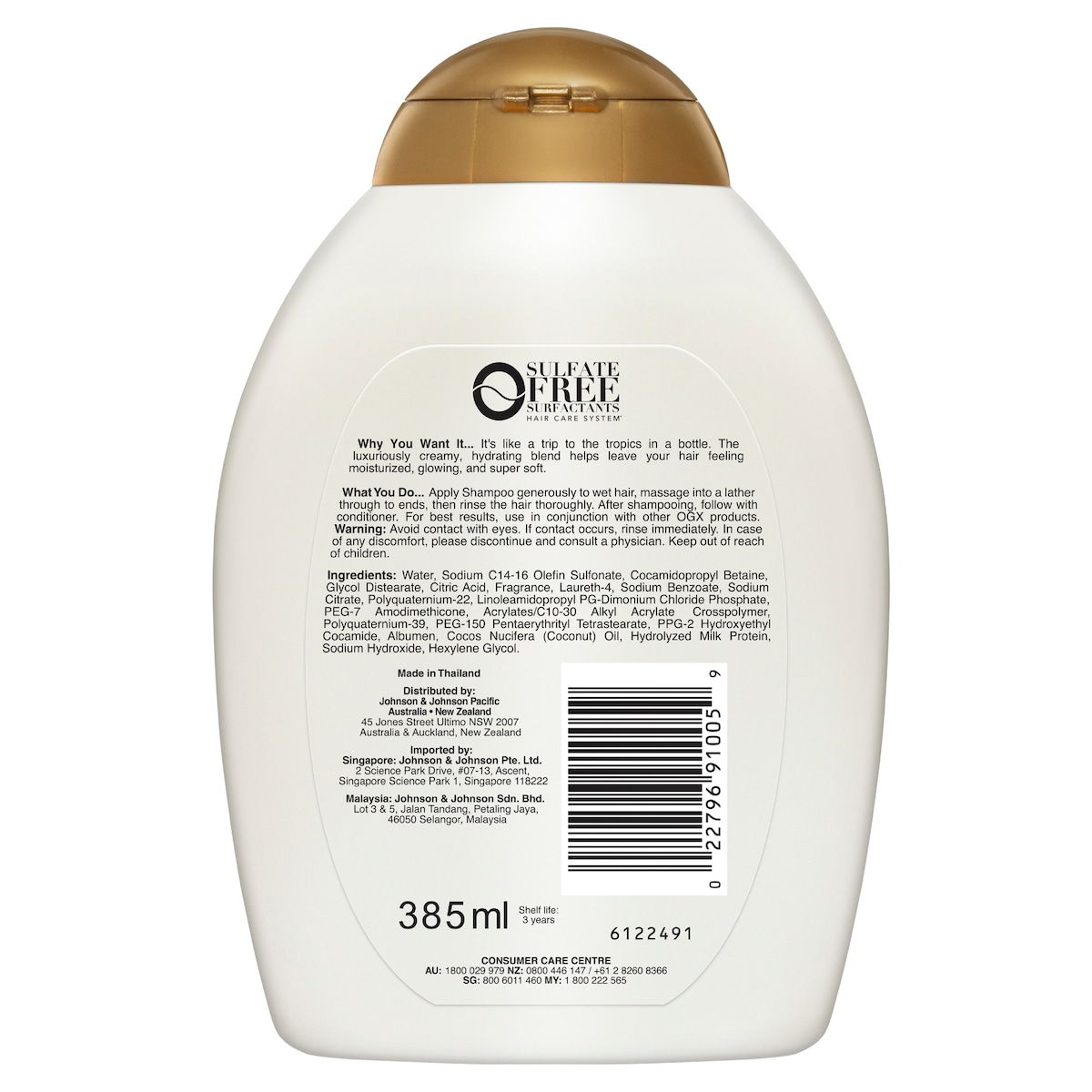 OGX Coconut Milk Shampoo 385ml