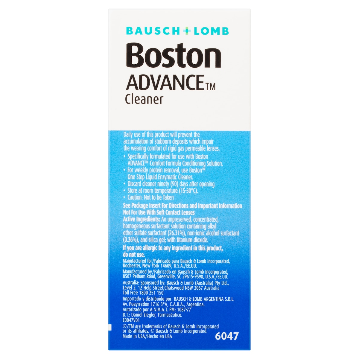 Boston Advance Lens Cleaner 30ml