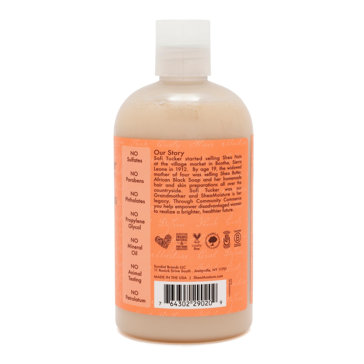 Shea Moisture Coconut & Hibiscus Curl & Shine Shampoo 384ml