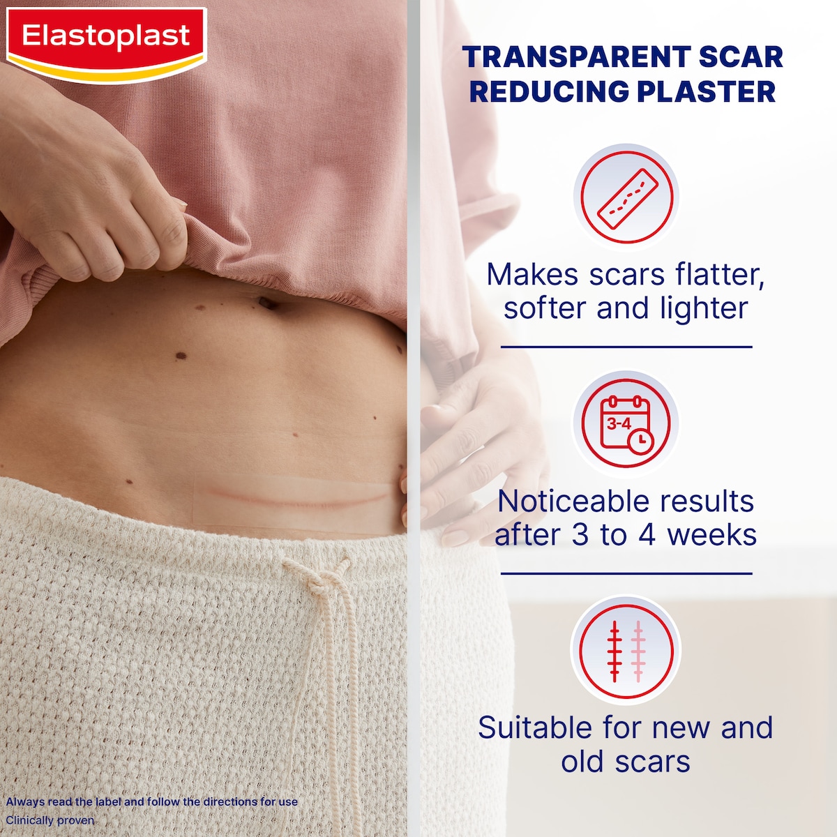 Elastoplast Scar Reducer XL 21 Patches