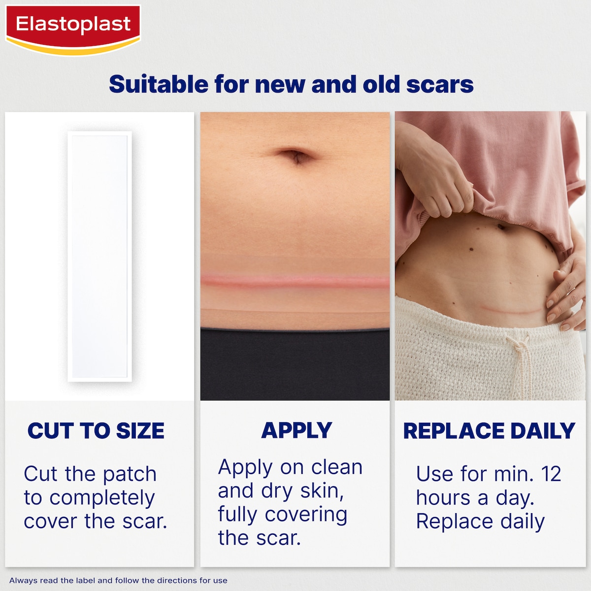 Elastoplast Scar Reducer XL 21 Patches