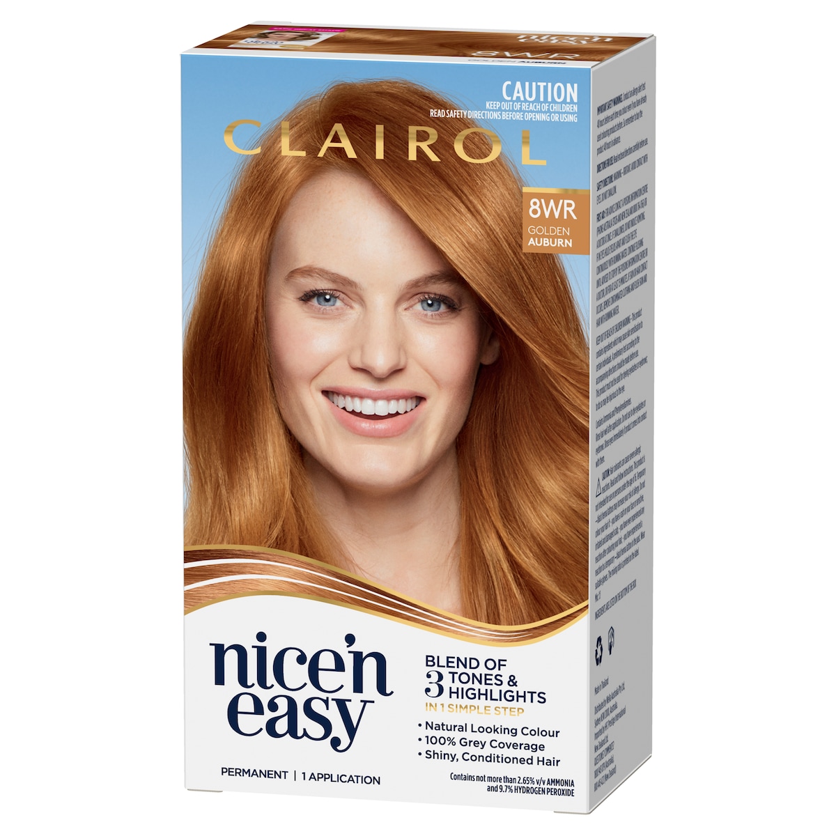 Clairol Nice N Easy 8WR Natural Golden Auburn Hair Colour