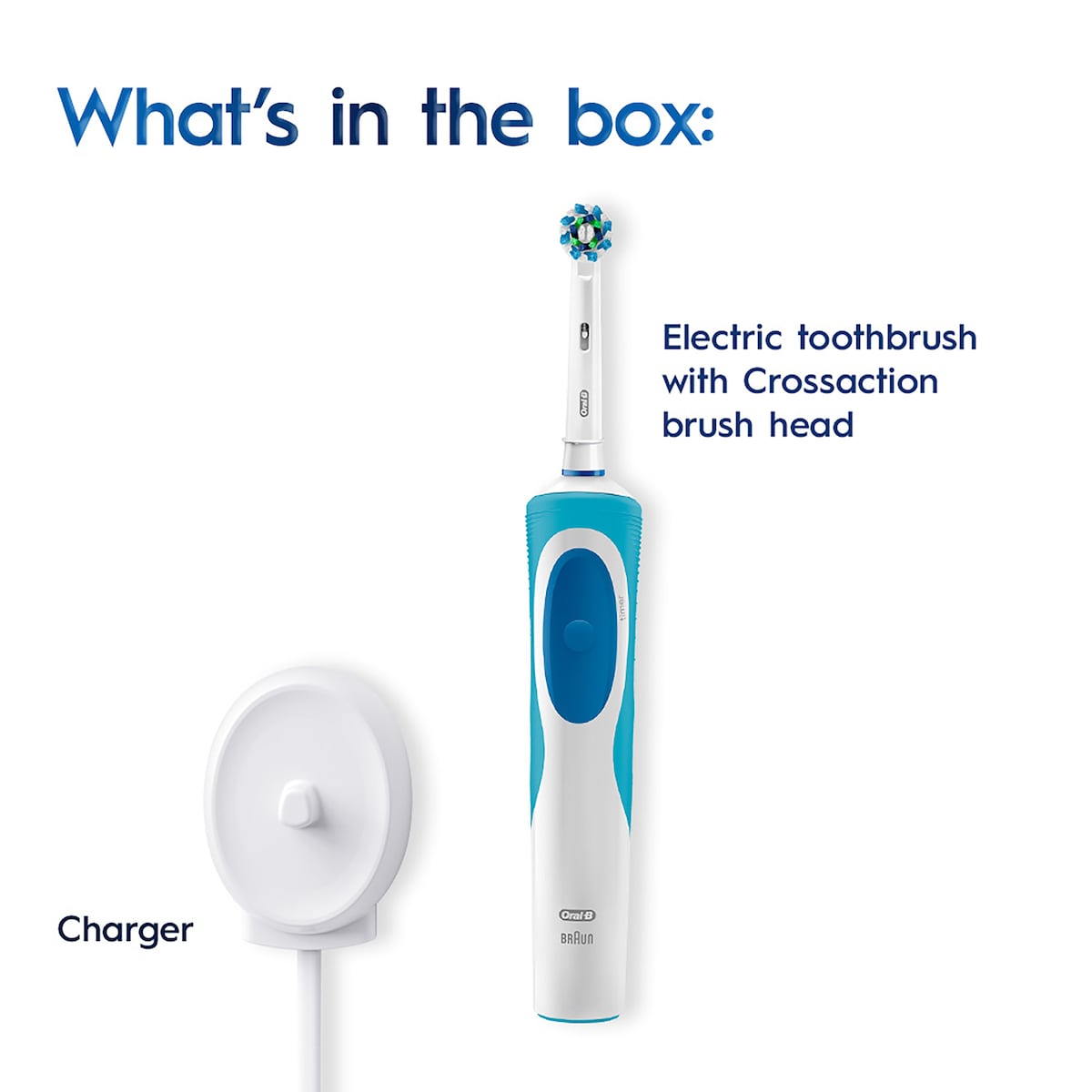 Oral B Vitality Plus CrossAction Electric Toothbrush