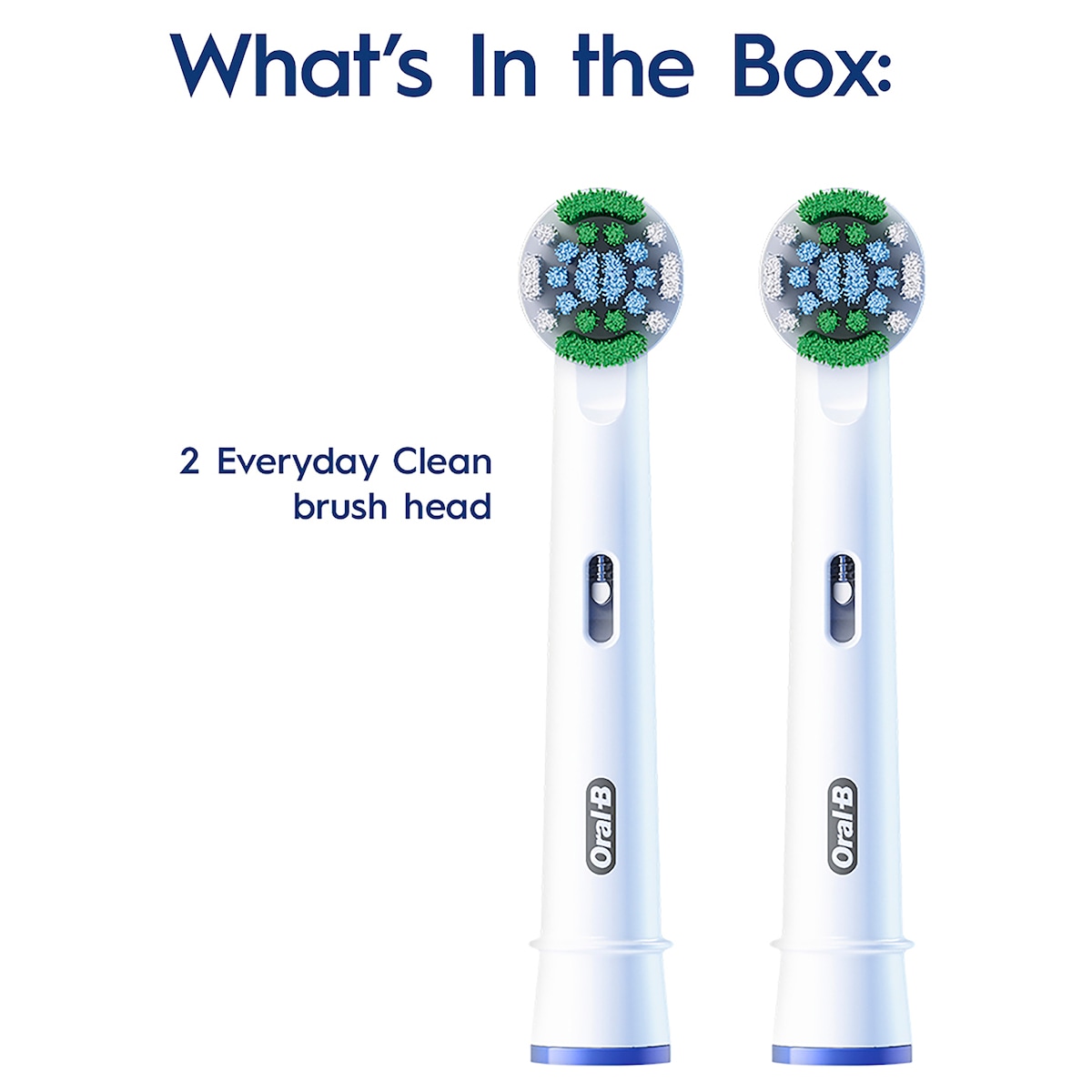 Oral B Precision Clean Replacement Toothbrush Heads 2 Pack