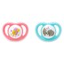 Pigeon Mini Light Pacifier Medium (6+ Months) 2 Pack Assorted Colours